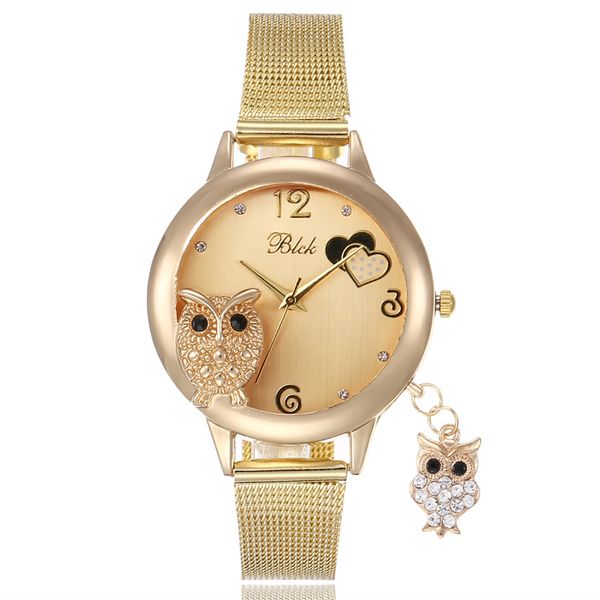 2020 new lady charm women stainless steel owl moon key pendant diamond wristwatches gold buckle clock rhinestone watch for women, Slivery;brown
2020 new lady charm women stainless steel owl moon key pendant diamond wristwatches gold buckle clock rhinestone watch for women, Slivery;brown