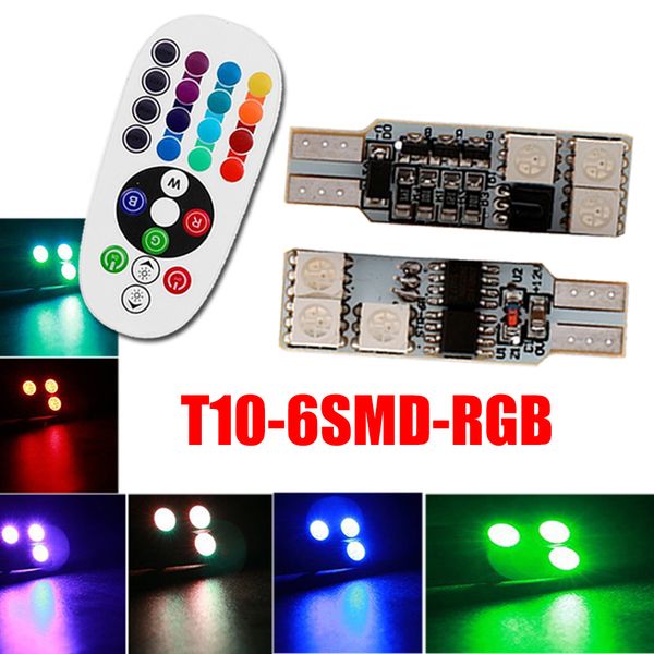ysy t10--6smd rgb car reading wedge light lamp 6 led colorful with remote control flash light atmosphere decorative lamp
ysy t10--6smd rgb car reading wedge light lamp 6 led colorful with remote control flash light atmosphere decorative lamp