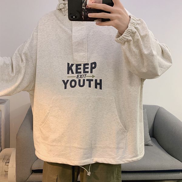 autumn new hoodies men fashion solid color letter printing casual hooded pullover man streetwear hip hop loose sweatshirt, Black
autumn new hoodies men fashion solid color letter printing casual hooded pullover man streetwear hip hop loose sweatshirt, Black