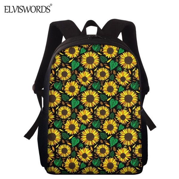 elviswords lovely yellow sunflower print teenage student school backpack fashion shoulder bag for little boys girls book bags
elviswords lovely yellow sunflower print teenage student school backpack fashion shoulder bag for little boys girls book bags