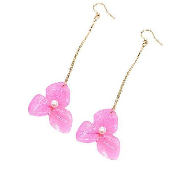 real dried flower earrings fashion women vivid color pearl drop earrings for wedding party handmade jewelry for spring summer, Silver
real dried flower earrings fashion women vivid color pearl drop earrings for wedding party handmade jewelry for spring summer, Silver
