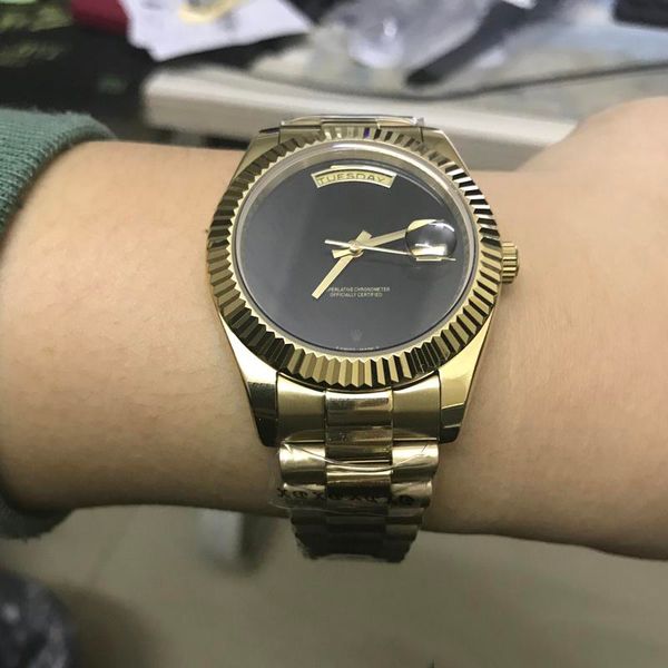 glass sports automatic sapphire wristwatch 18k men mens daydate automatic gold stainless male watches esmga, Slivery;brown
glass sports automatic sapphire wristwatch 18k men mens daydate automatic gold stainless male watches esmga, Slivery;brown