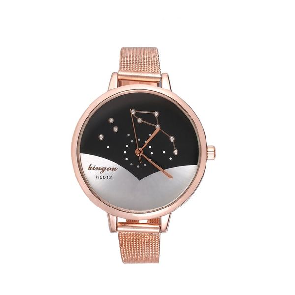 outad luxury ultra-thin mesh strap band quartz watches rose gold silver 4 colors stainless steel buckle ladies casual watch, Slivery;brown
outad luxury ultra-thin mesh strap band quartz watches rose gold silver 4 colors stainless steel buckle ladies casual watch, Slivery;brown