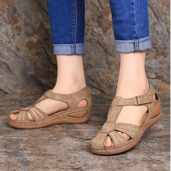 women summer hook loop pu leather casual sandals woman hollow out flat platform sewing shoes female fashion candy color new, Black
women summer hook loop pu leather casual sandals woman hollow out flat platform sewing shoes female fashion candy color new, Black