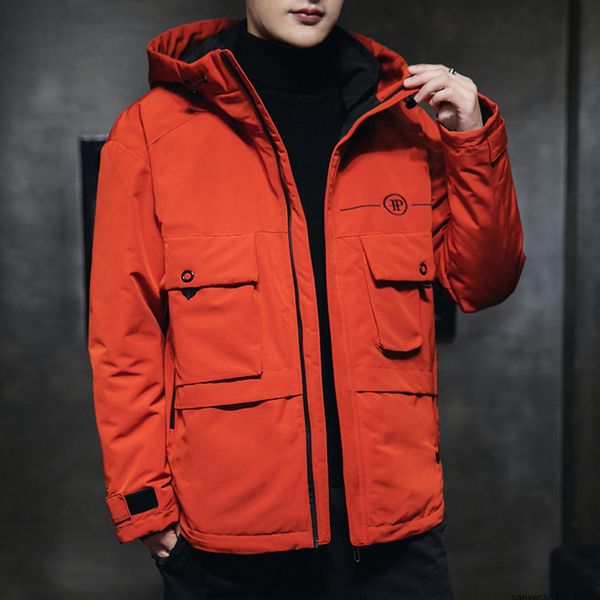 mens designer winter thickened slim coat fashion brand warm cotton-padded jacketh, Black;brown
mens designer winter thickened slim coat fashion brand warm cotton-padded jacketh, Black;brown