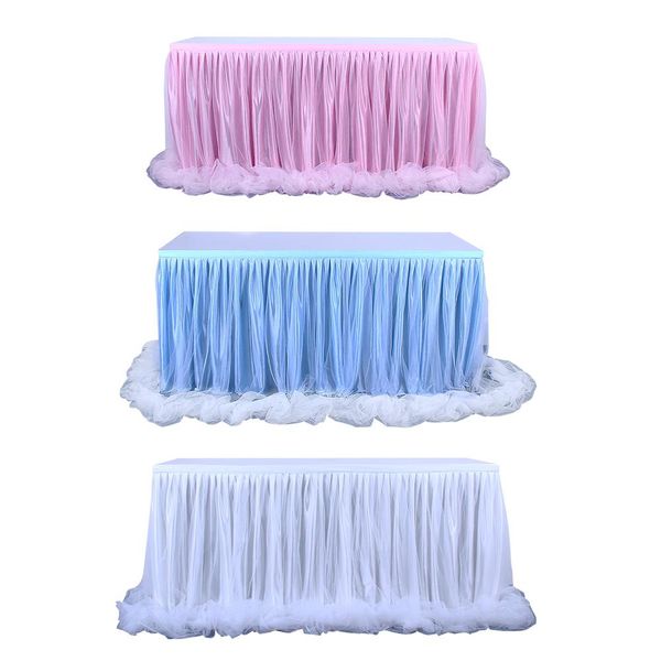 tulle table skirt tablecloth for party wedding home decoration diy tableware skirts tutu wedding birthday party home textile
tulle table skirt tablecloth for party wedding home decoration diy tableware skirts tutu wedding birthday party home textile
