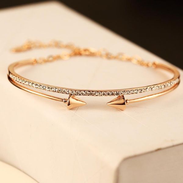 agood rose gold bracelets & bangles for women female wedding party jewelry accessories with extend chain h00083, Black
agood rose gold bracelets & bangles for women female wedding party jewelry accessories with extend chain h00083, Black