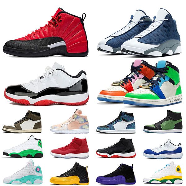 2020 new flint 13 lucky green fearless tie dye jumpman 12 concord 11 bred trainers sports sneakers womens mens basketball shoes size 13
2020 new flint 13 lucky green fearless tie dye jumpman 12 concord 11 bred trainers sports sneakers womens mens basketball shoes size 13