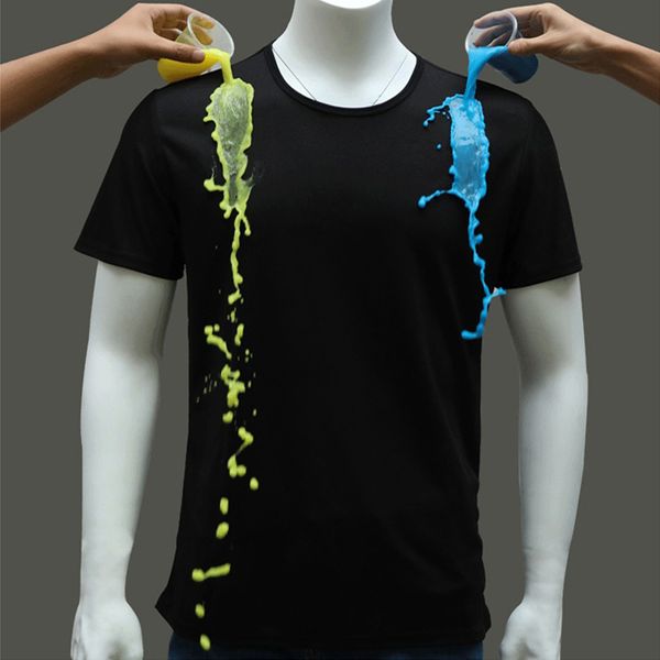 nano technology tshirt breathable simple clean hydrophobic waterproof mens t shirt o-neck fitness quick dry t-shirt tees, White;black
nano technology tshirt breathable simple clean hydrophobic waterproof mens t shirt o-neck fitness quick dry t-shirt tees, White;black