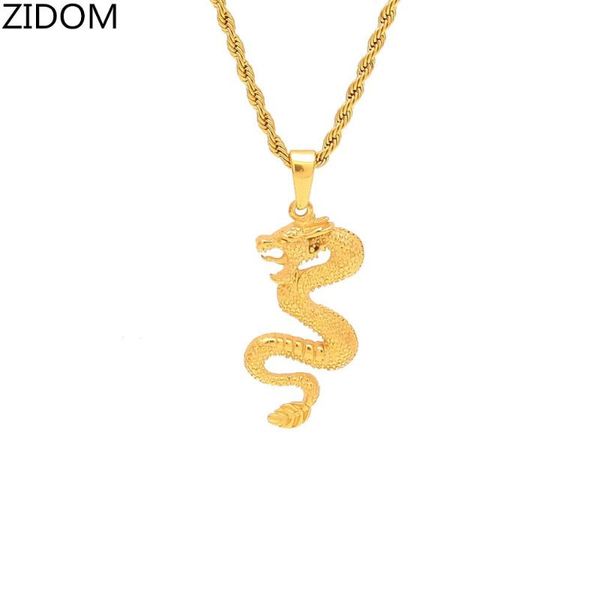 gold color stainless steel dragon shape pendant necklaces men hiphop/rock fashion vintage male necklace jewelry gifts, Silver
gold color stainless steel dragon shape pendant necklaces men hiphop/rock fashion vintage male necklace jewelry gifts, Silver