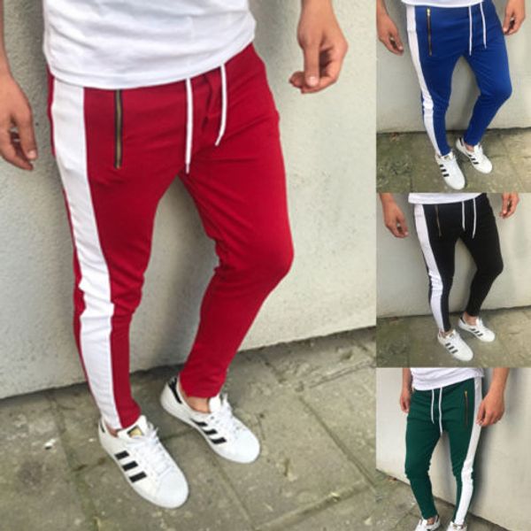 случайные мужские нашивки side спортивные штаны длинные брюки 2018 новый casual zipper кулиской фитнес тренировки бегуны sweatpants m-2xl, Black
случайные мужские нашивки side спортивные штаны длинные брюки 2018 новый casual zipper кулиской фитнес тренировки бегуны sweatpants m-2xl, Black