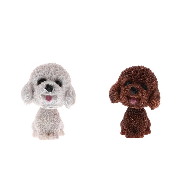 2 piece shaking bobble head dog models car ornament simulated teddy toys white/coffee
2 piece shaking bobble head dog models car ornament simulated teddy toys white/coffee