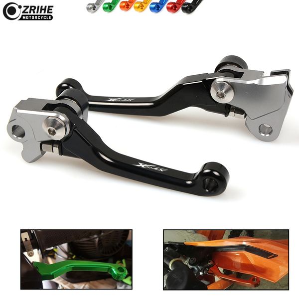 cnc aluminum dirt bike brake levers motorcycle brake pit bike clutch lever for xt250x xt 250x xt250-x 2006-2015