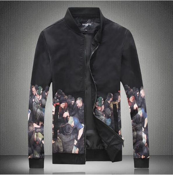 men's autumn and winter new korean boutique personality fashion casual handsome fashion printed juvenile baseball jacket / 67890 m-5xl, Black;brown
men's autumn and winter new korean boutique personality fashion casual handsome fashion printed juvenile baseball jacket / 67890 m-5xl, Black;brown