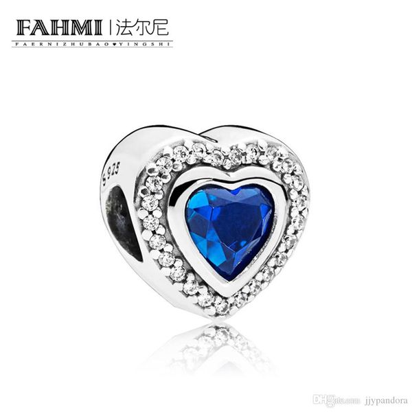 fahmi 100% 925 sterling silver 797608nanb sparkling night blue love heart charm beaded original jewelry women's wedding holiday, Black
fahmi 100% 925 sterling silver 797608nanb sparkling night blue love heart charm beaded original jewelry women's wedding holiday, Black