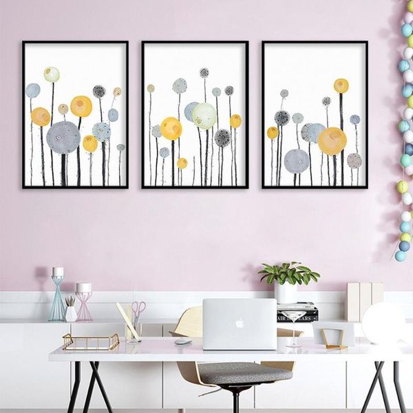 nordic fresh plant canvas painting abstract dandelion geometric flower poster wall art pictures for living room home decor mural
nordic fresh plant canvas painting abstract dandelion geometric flower poster wall art pictures for living room home decor mural