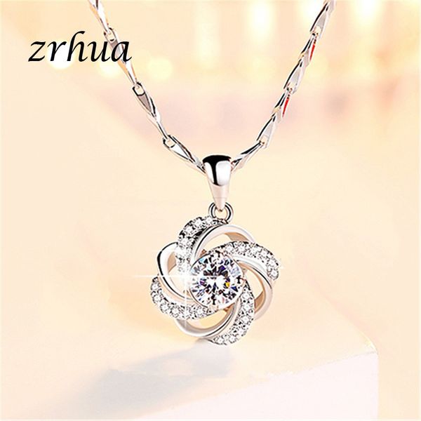 zrhua 925 sterling silver love flower pendant neckace for women gift 45cm chain choker bijoux valentine days gifts
zrhua 925 sterling silver love flower pendant neckace for women gift 45cm chain choker bijoux valentine days gifts