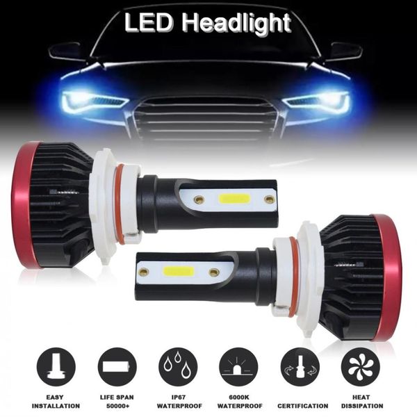 2pcs super mini 9006 / hb4 120w 20000lm 6500k car cob led chips headlight bulbs conversion kit lamps waterproof auto headlamp
2pcs super mini 9006 / hb4 120w 20000lm 6500k car cob led chips headlight bulbs conversion kit lamps waterproof auto headlamp