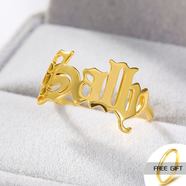 Free Size Personalized Custom Name Rings for Women Gold Silver Ring for Her Personalizado Anillo Customized Name Nameplate Ring
Free Size Personalized Custom Name Rings for Women Gold Silver Ring for Her Personalizado Anillo Customized Name Nameplate Ring