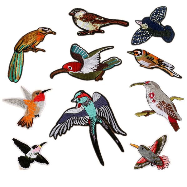 1 piece of embroidered patch iron-on birds appliques diy handwork small size colorful quilting for patchwork decorative accessories zakka, Black
1 piece of embroidered patch iron-on birds appliques diy handwork small size colorful quilting for patchwork decorative accessories zakka, Black