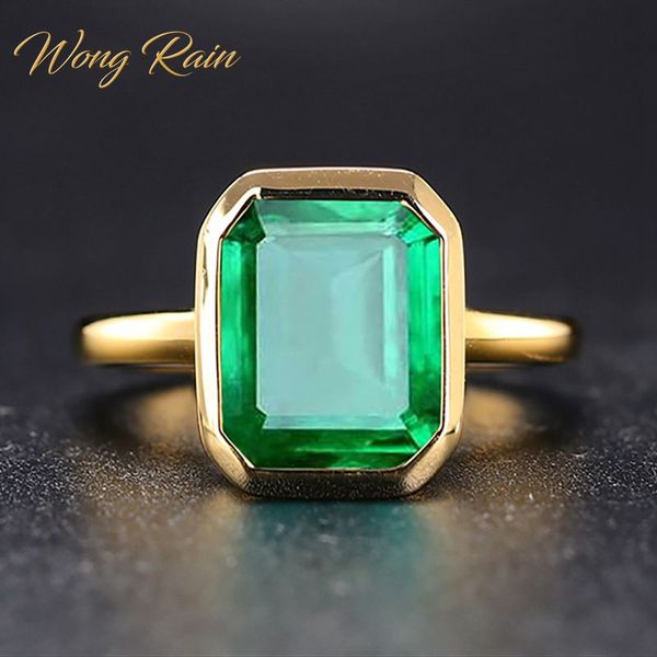 wong rain vintage 100% 925 sterling silver emerald gemstone wedding engagement cocktail yellow gold ring fine jewelry wholesale, Golden;silver
wong rain vintage 100% 925 sterling silver emerald gemstone wedding engagement cocktail yellow gold ring fine jewelry wholesale, Golden;silver
