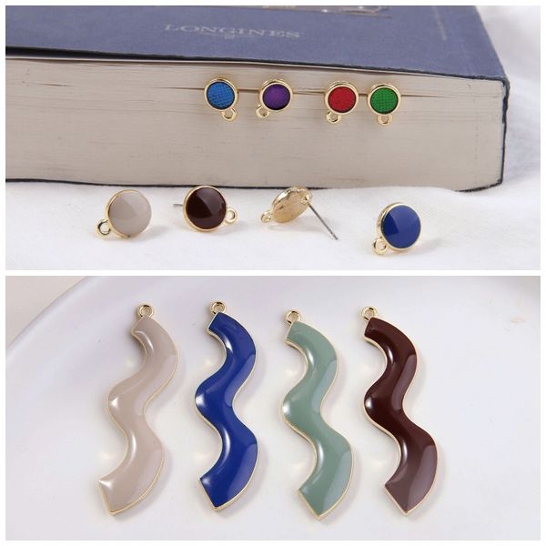 new style 30pcs/lot color alloy drop oil materials round shape fashion earrings for women diy jewelry accessory, Golden;silver
new style 30pcs/lot color alloy drop oil materials round shape fashion earrings for women diy jewelry accessory, Golden;silver
