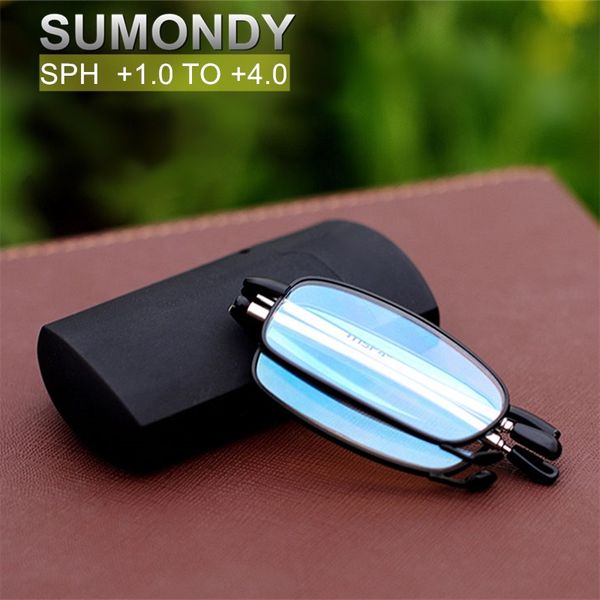 sumondy brand folding reading glasses men women exquisite anti fatigue foldable business presbyopia eyeglasses g389, White;black
sumondy brand folding reading glasses men women exquisite anti fatigue foldable business presbyopia eyeglasses g389, White;black
