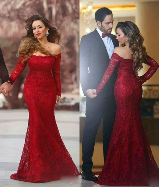 2020 new arrival mermaid evening dresses off shoulder long sleeve satin formal dresses floor length zipper tulle lace party gown, Black;red
2020 new arrival mermaid evening dresses off shoulder long sleeve satin formal dresses floor length zipper tulle lace party gown, Black;red