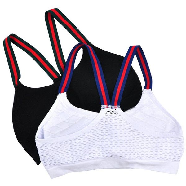 seamless cross ribbon stripe bra beauty back tube bra female no steel ring bottoming anti-lighting movement yoga underwear, White;black
seamless cross ribbon stripe bra beauty back tube bra female no steel ring bottoming anti-lighting movement yoga underwear, White;black