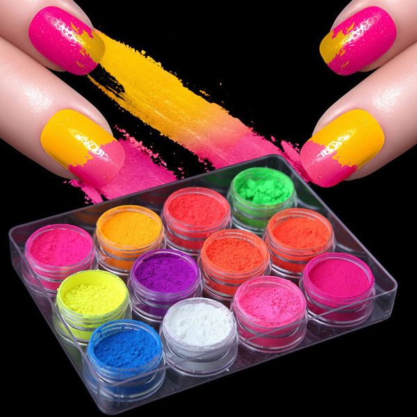 4pcs/set fluorescent phosphor nail glitters shinning neon powder painting multi-color nail art tools diy decoration, Silver;gold
4pcs/set fluorescent phosphor nail glitters shinning neon powder painting multi-color nail art tools diy decoration, Silver;gold