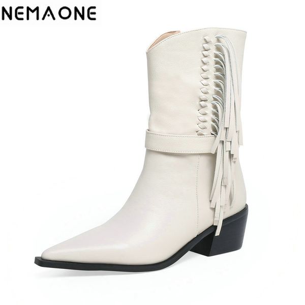 nemaone ankle boots 2019 autumn winter tassels party wedding prom pumps ladies high heels pointed toe basic boots, Black
nemaone ankle boots 2019 autumn winter tassels party wedding prom pumps ladies high heels pointed toe basic boots, Black