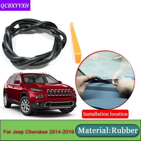 car-styling for cherokee 2014-2019 anti-noise soundproof dustproof car dashboard windshield sealing strips auto accessories
car-styling for cherokee 2014-2019 anti-noise soundproof dustproof car dashboard windshield sealing strips auto accessories