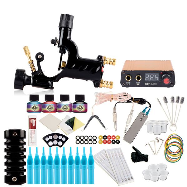 tattoo guns kits complete machine set 4pc inks power supply needles grips body art supplies permanent makeup kit
tattoo guns kits complete machine set 4pc inks power supply needles grips body art supplies permanent makeup kit