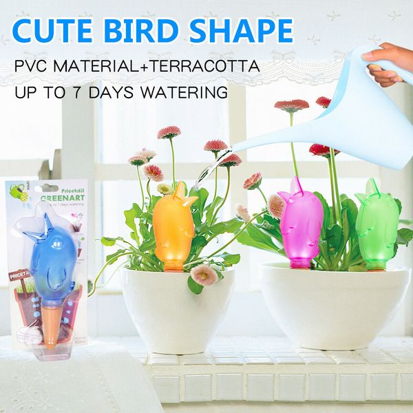 4pcs/set plant self watering spikes automatic flowers pot drip irrigation system garden vacation tool
4pcs/set plant self watering spikes automatic flowers pot drip irrigation system garden vacation tool