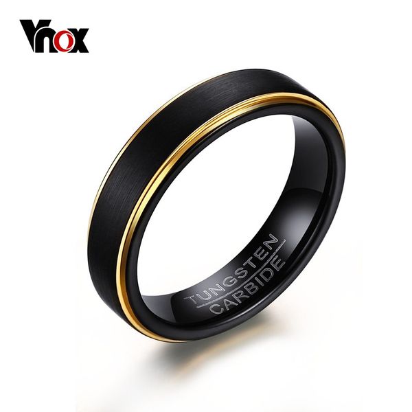 vnox black tungsten rings for men 5mm thin gold-color wedding rings for male jewelry, Golden;silver
vnox black tungsten rings for men 5mm thin gold-color wedding rings for male jewelry, Golden;silver