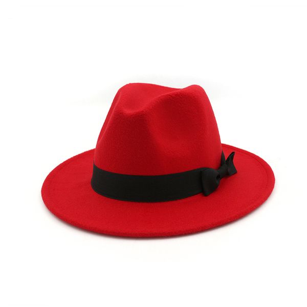 2019 classic men's women's wool fedora hat gangster gentleman church hat wide brim fascinatorhat, Blue;gray
2019 classic men's women's wool fedora hat gangster gentleman church hat wide brim fascinatorhat, Blue;gray