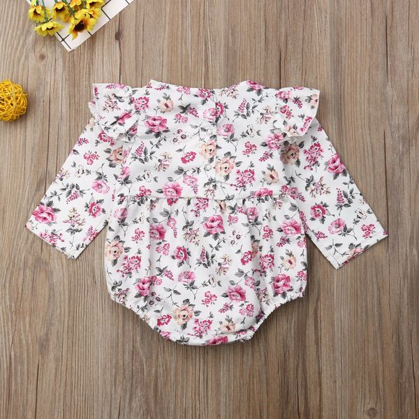 infant baby kid girl bodysuits clothes long sleeve floral print cute bodysuit jumpsuit outfits 0-18m, White
infant baby kid girl bodysuits clothes long sleeve floral print cute bodysuit jumpsuit outfits 0-18m, White