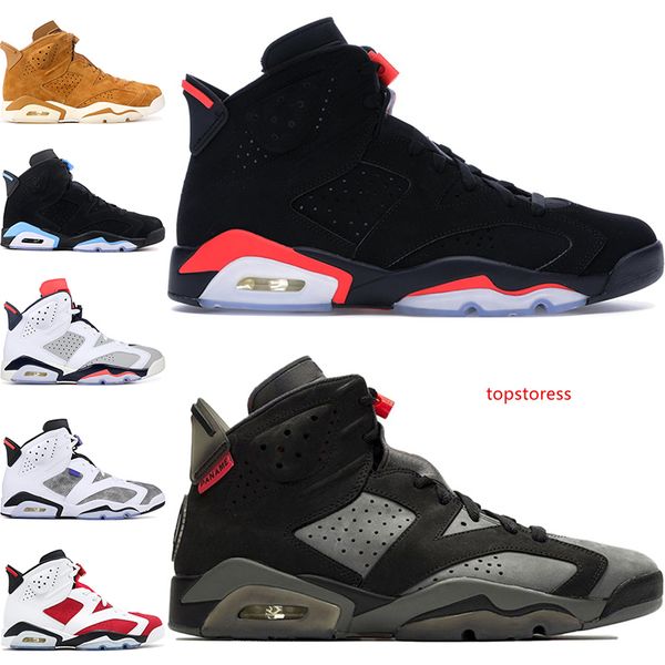 2020 men black infrared 6 6s basketball shoes mens cny carmine gatorade green tinker unc sport blue oreo designer trainers sneakers us 7-13
2020 men black infrared 6 6s basketball shoes mens cny carmine gatorade green tinker unc sport blue oreo designer trainers sneakers us 7-13