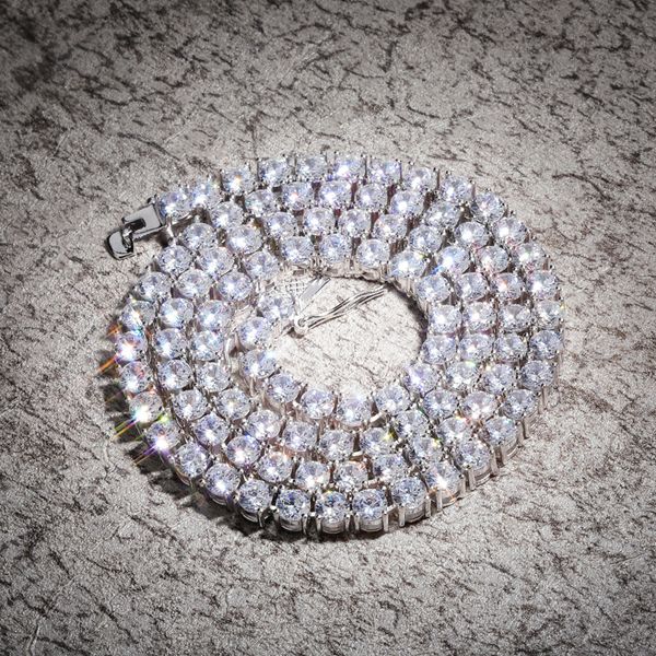 designer necklace diamond tennis chain 3mm 5mm hip hop bling chains jewelry men 925 luxury sterling silver iced out link s925 hiphop rapper, Black
designer necklace diamond tennis chain 3mm 5mm hip hop bling chains jewelry men 925 luxury sterling silver iced out link s925 hiphop rapper, Black