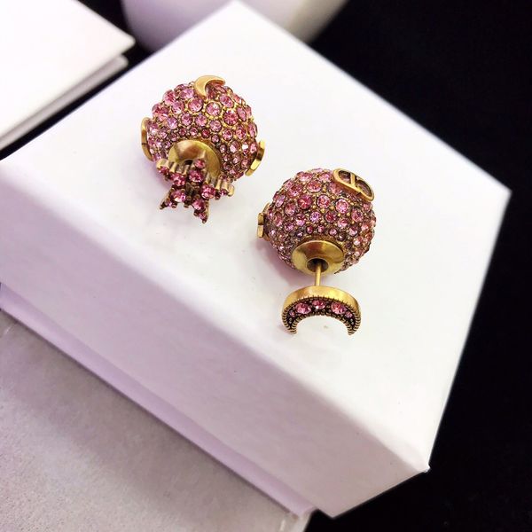 d home dijia high version moon star diamond earrings female bronze plated gold earrings, White
d home dijia high version moon star diamond earrings female bronze plated gold earrings, White