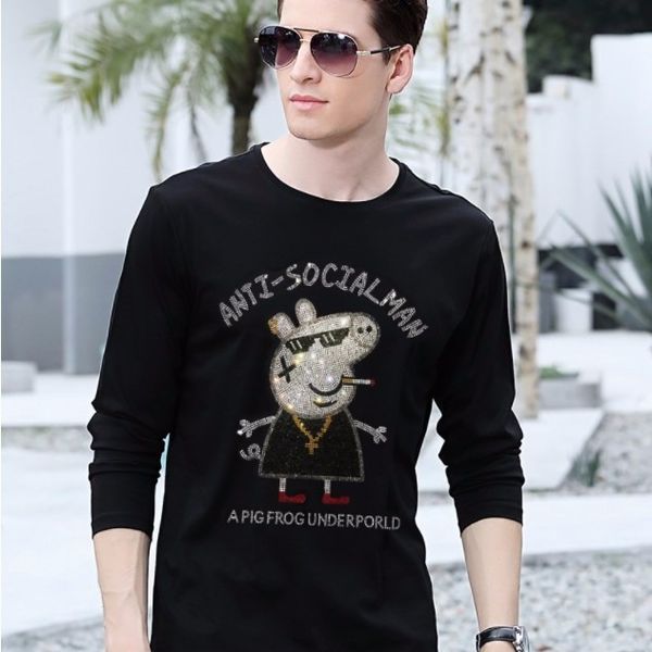drilling t-shirts long sleeve o-neck casual fitness fashion tee homme clothing 403, White;black
drilling t-shirts long sleeve o-neck casual fitness fashion tee homme clothing 403, White;black