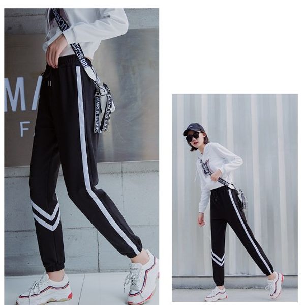 spring summer 2020 new harem pants women pants korean leisure sportwear long pants jogger sweatpants women trousers, Black;blue
spring summer 2020 new harem pants women pants korean leisure sportwear long pants jogger sweatpants women trousers, Black;blue