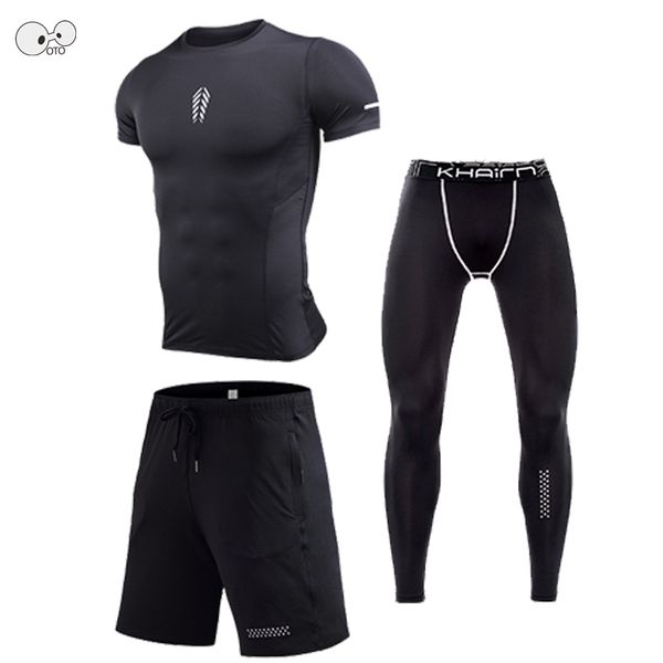 printed shirts+shorts+tights elastic running set new sportswear men 3 pieces fitness clothing quick dry sport suit gym tracksuit, Black;blue
printed shirts+shorts+tights elastic running set new sportswear men 3 pieces fitness clothing quick dry sport suit gym tracksuit, Black;blue