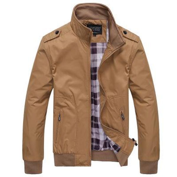 mens jackets spring autumn casual coats solid color men sportswear stand collar slim jacket male bomber jackets 4xl, Black;brown
mens jackets spring autumn casual coats solid color men sportswear stand collar slim jacket male bomber jackets 4xl, Black;brown