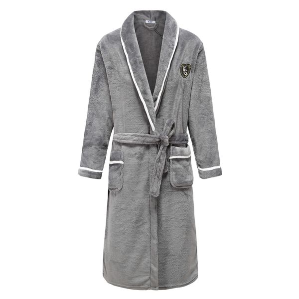 elegant solid men flannel keep warm flannel kimono robe gown intimate soft sleepwear bath gown casual full nightgown plus size, Black;brown
elegant solid men flannel keep warm flannel kimono robe gown intimate soft sleepwear bath gown casual full nightgown plus size, Black;brown
