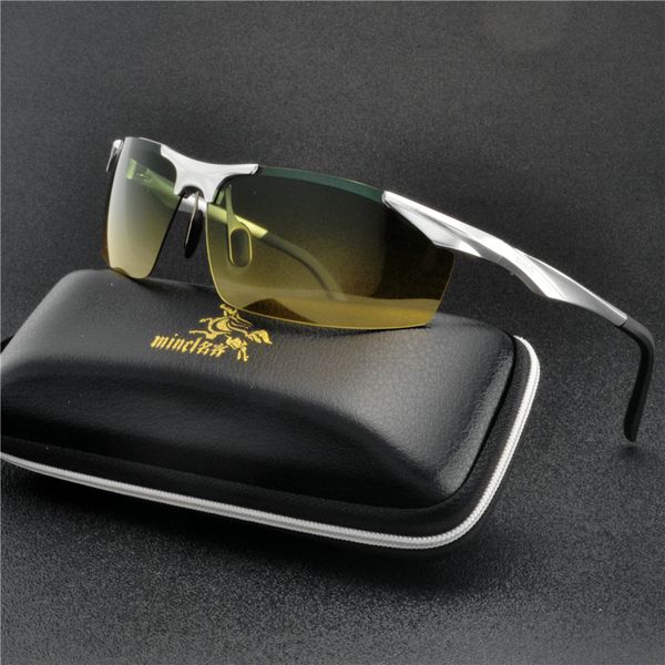 2019 aluminium magnesium frame polarized day and night vision sunglasses mens driving fishing sunglasses green yellow lens fml, White;black
2019 aluminium magnesium frame polarized day and night vision sunglasses mens driving fishing sunglasses green yellow lens fml, White;black
