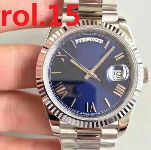 5 18 ct silvery daydate self-winding mechanical movement champagne dial fluted bezel concealed folding crown clasp mens watch wristwatches, Slivery;brown
5 18 ct silvery daydate self-winding mechanical movement champagne dial fluted bezel concealed folding crown clasp mens watch wristwatches, Slivery;brown