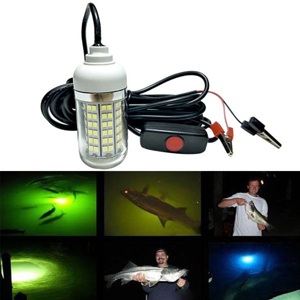 12v 15w 108led beads submersible underwater night fishing lamp ip68 lures fish finder lamp attracts prawns squid krill 5m cable
12v 15w 108led beads submersible underwater night fishing lamp ip68 lures fish finder lamp attracts prawns squid krill 5m cable
