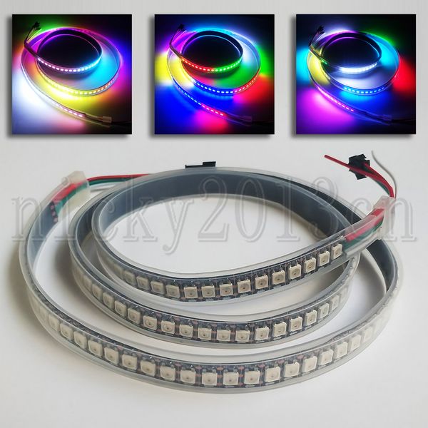 5v ws2812b 5050 rgb led pixel flexible strip light tape 1m 144leds individual addressable dream magic color changing chasing black pcb ip67
5v ws2812b 5050 rgb led pixel flexible strip light tape 1m 144leds individual addressable dream magic color changing chasing black pcb ip67