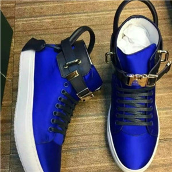 Италия Top Pelle bovina Buscemi Bianco Rosso Nero Oro Blocco Кроссовки alte Scarpe da skate Uomo Donna Дизайнер Спорт Sca
Италия Top Pelle bovina Buscemi Bianco Rosso Nero Oro Blocco Кроссовки alte Scarpe da skate Uomo Donna Дизайнер Спорт Sca